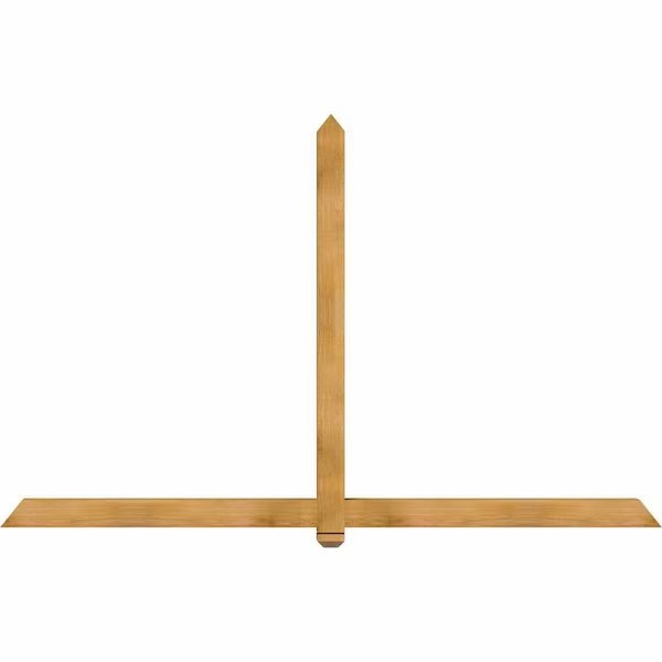 Eugene Rough Sawn Timber Gable Bracket, Western Red Cedar, 96